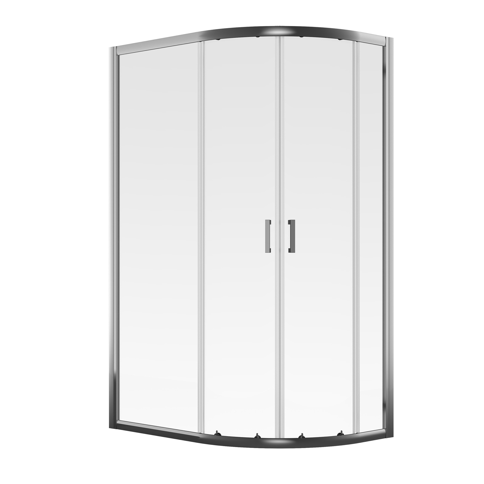 Aqualux Offset Quadrant Shower Enclosure - 1200 x 800mm (6mm Glass)