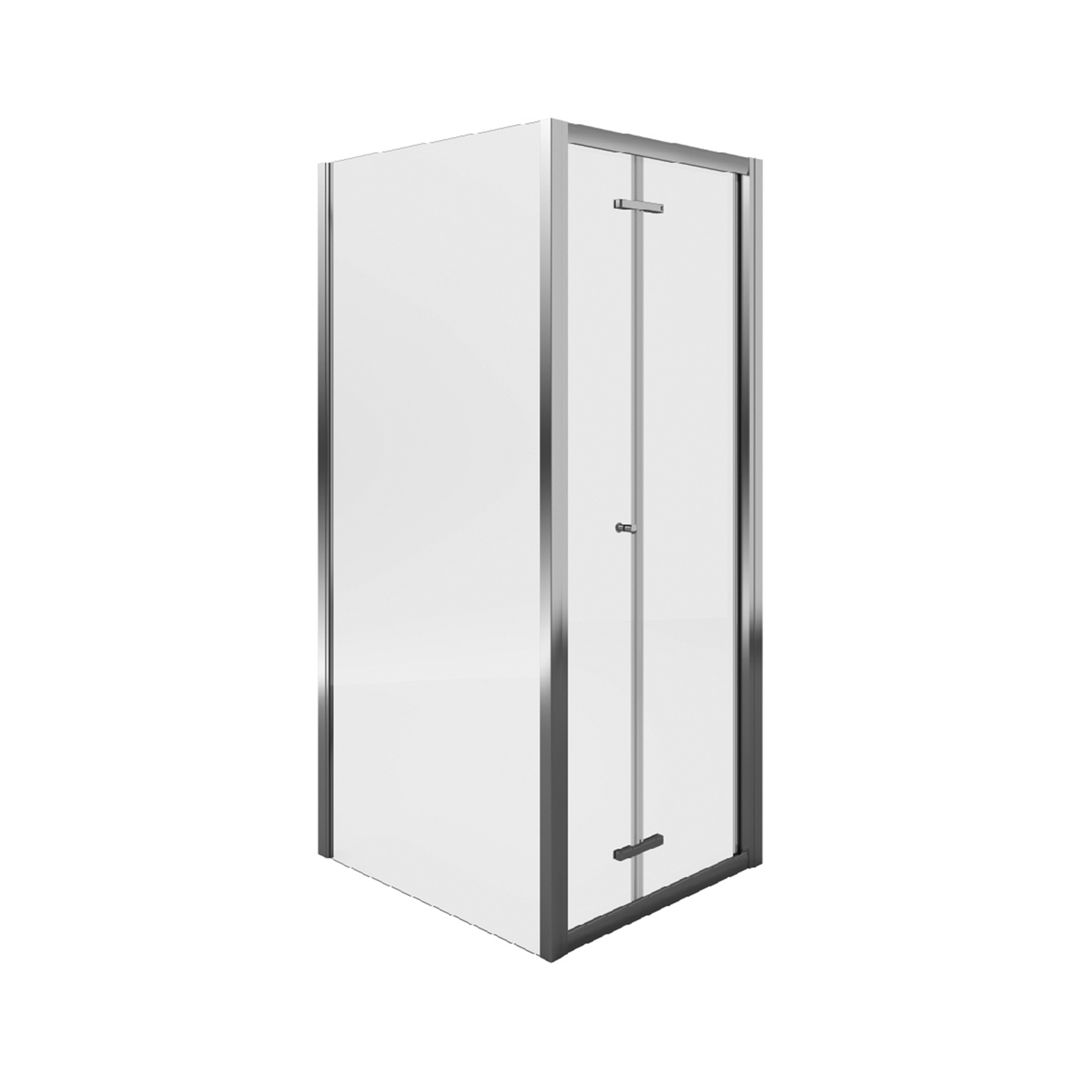 Aqualux Bi-Fold Door Shower Enclosure - 900 x 900mm (6mm Glass)