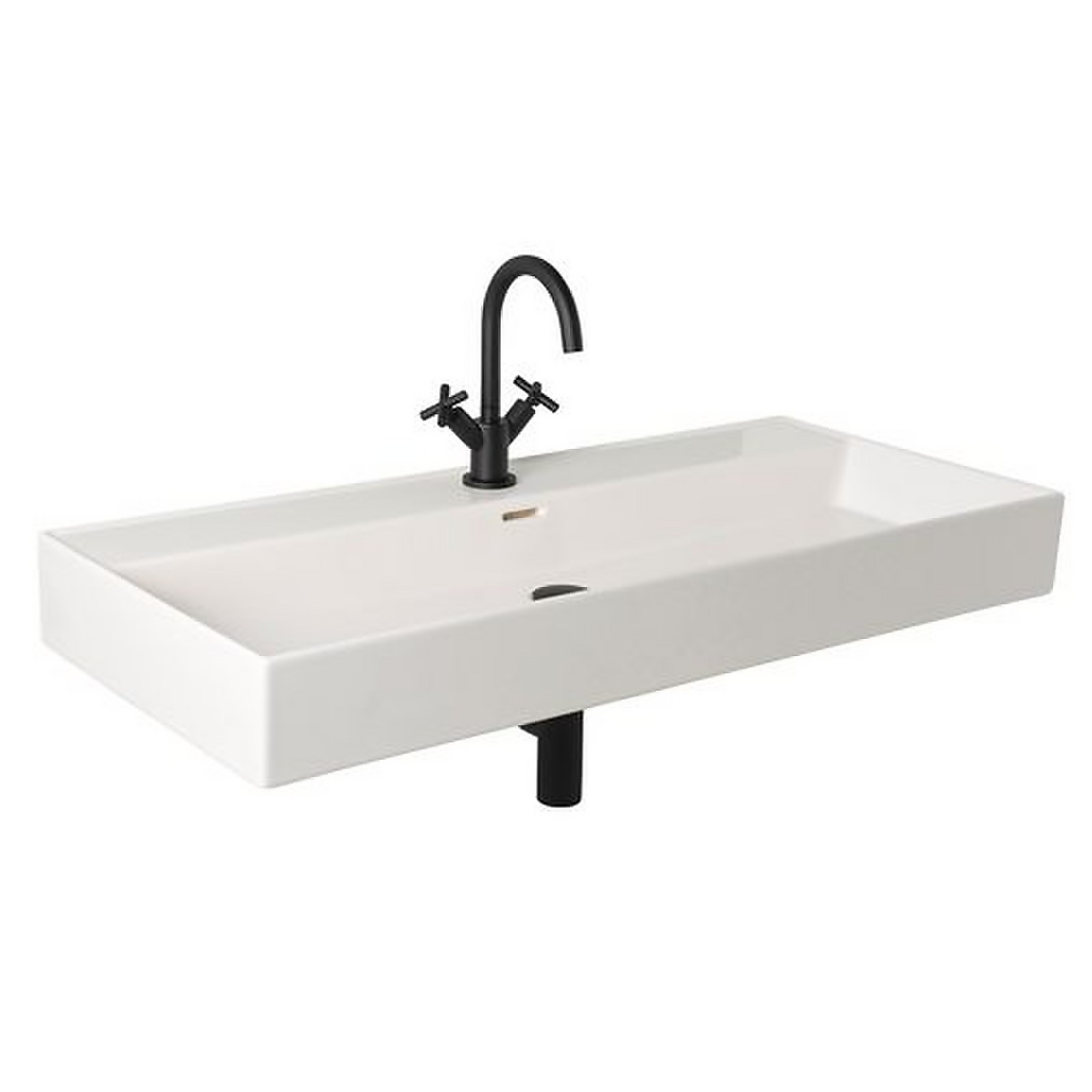 Bathstore Noir Veneto 1000mm Basin