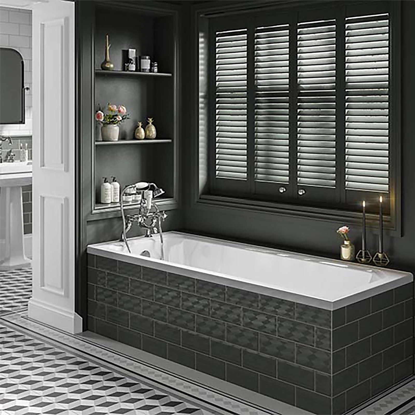 Bathstore Savoy Straight Bath - 1700 x 700mm