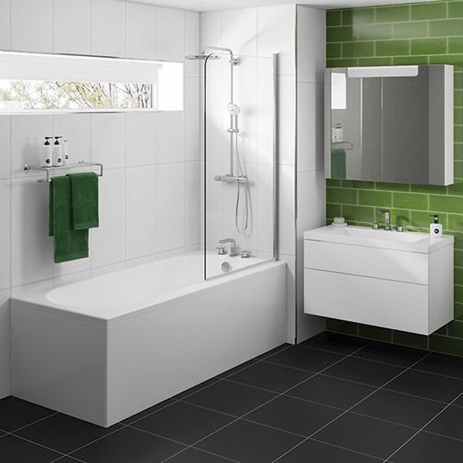 Bathstore Colorado Premiercast Single Ended Straight Bath - 1700 x 750mm