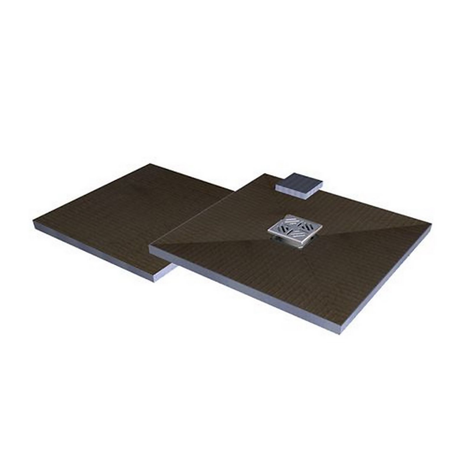 Bathstore Square Raised Wetroom Tray Kit 1850 x 900 x 40mm