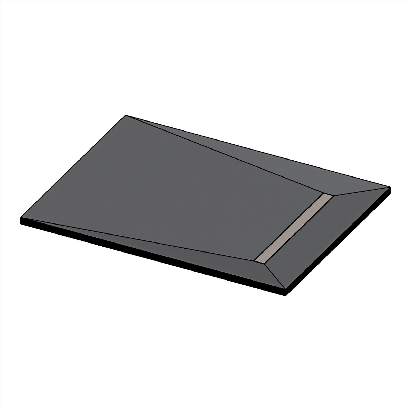 Bathstore Linear End Drain Wetroom Tray 1200 x 900mm