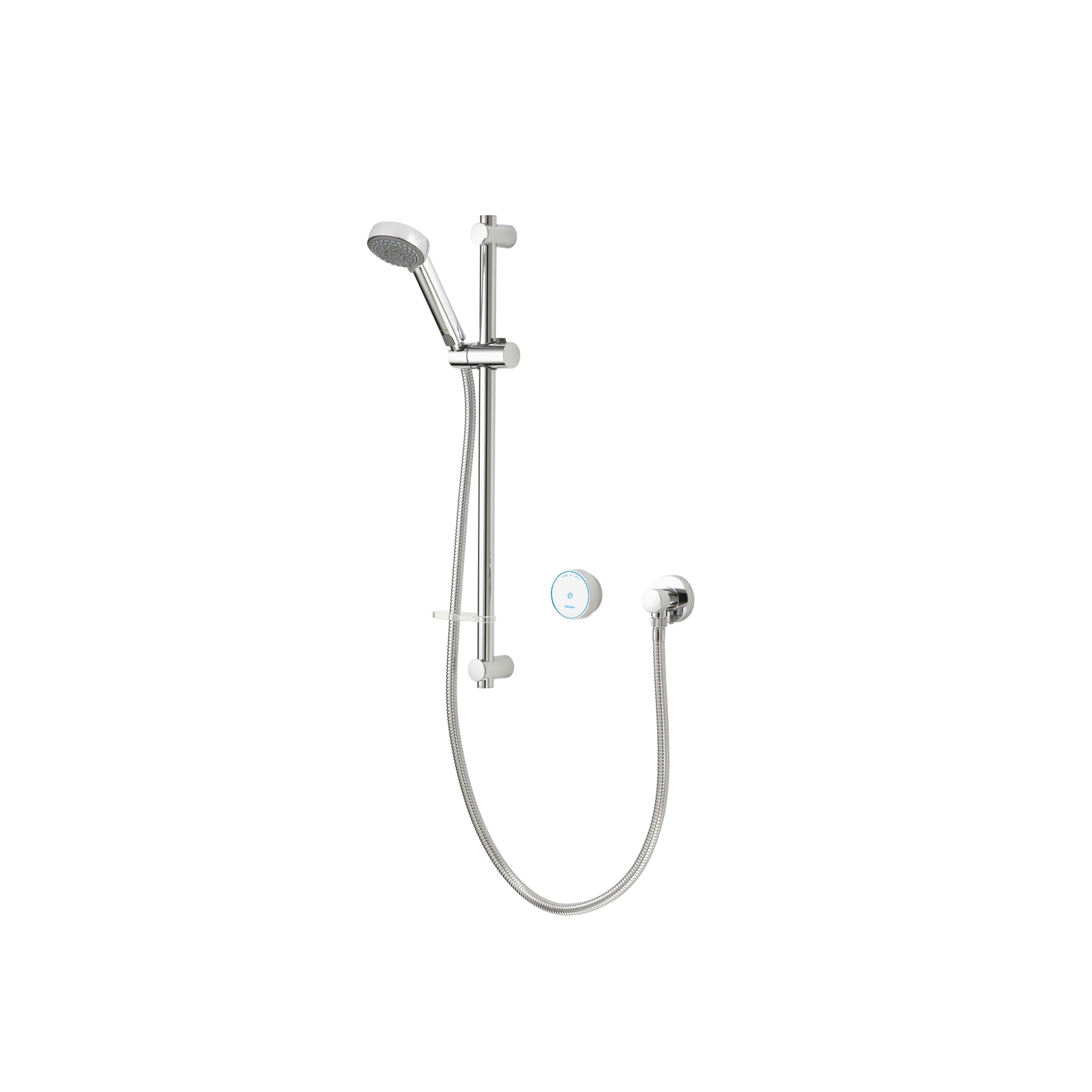 Aqualisa Quartz Blue Concealed Digital Shower for Pumped Boilers