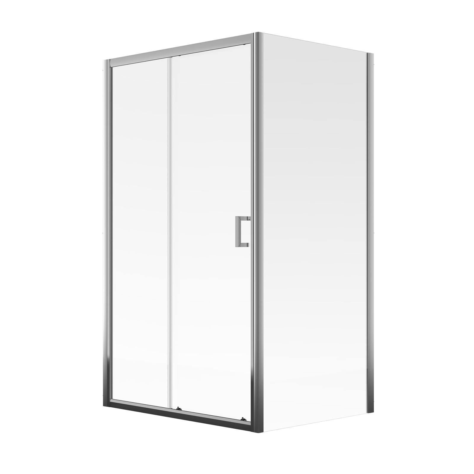 Aqualux Sliding Door Shower Enclosure - 1200 X 900 mm (8mm Glass)