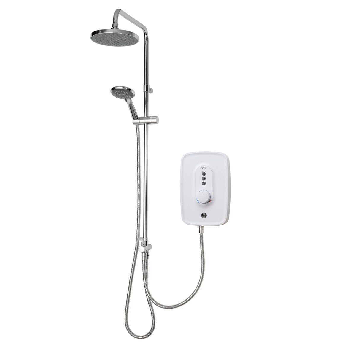 Triton Showers Danzi DuElec 9.5kW Electric Shower - White