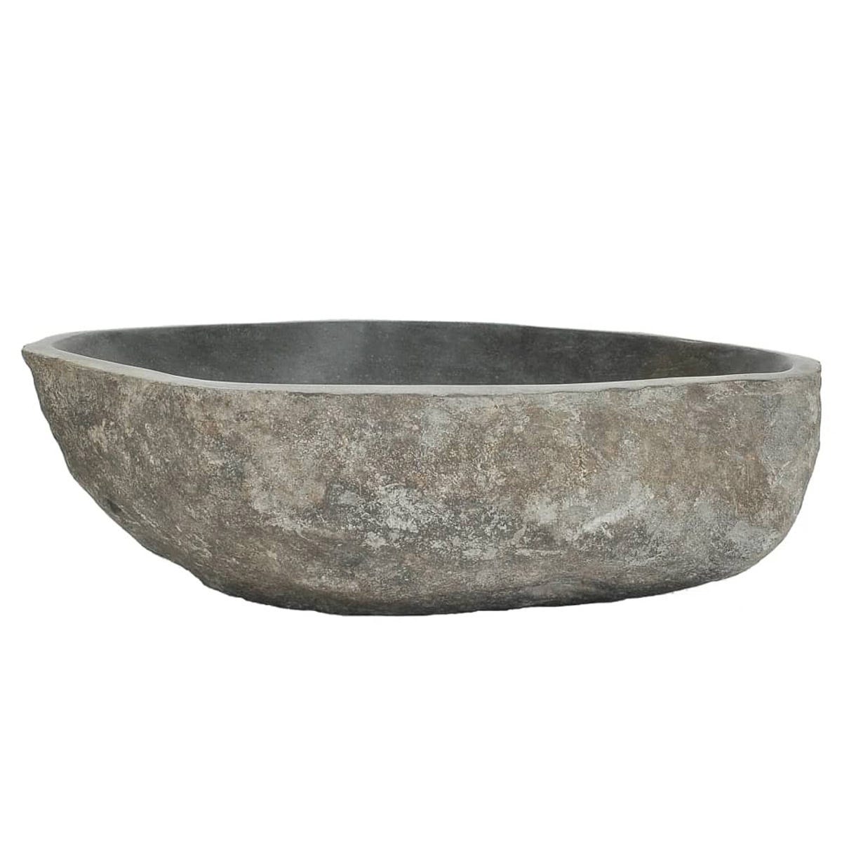 VidaXL Large Oval Basin - River Stone