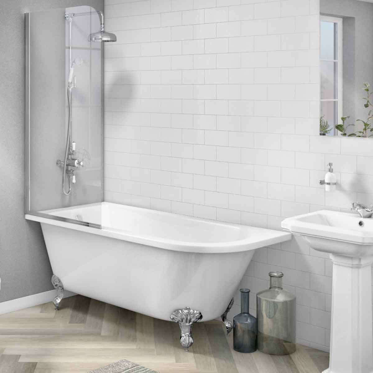 Synergy Cambridge 1685Mm Left Hand Shower Bath