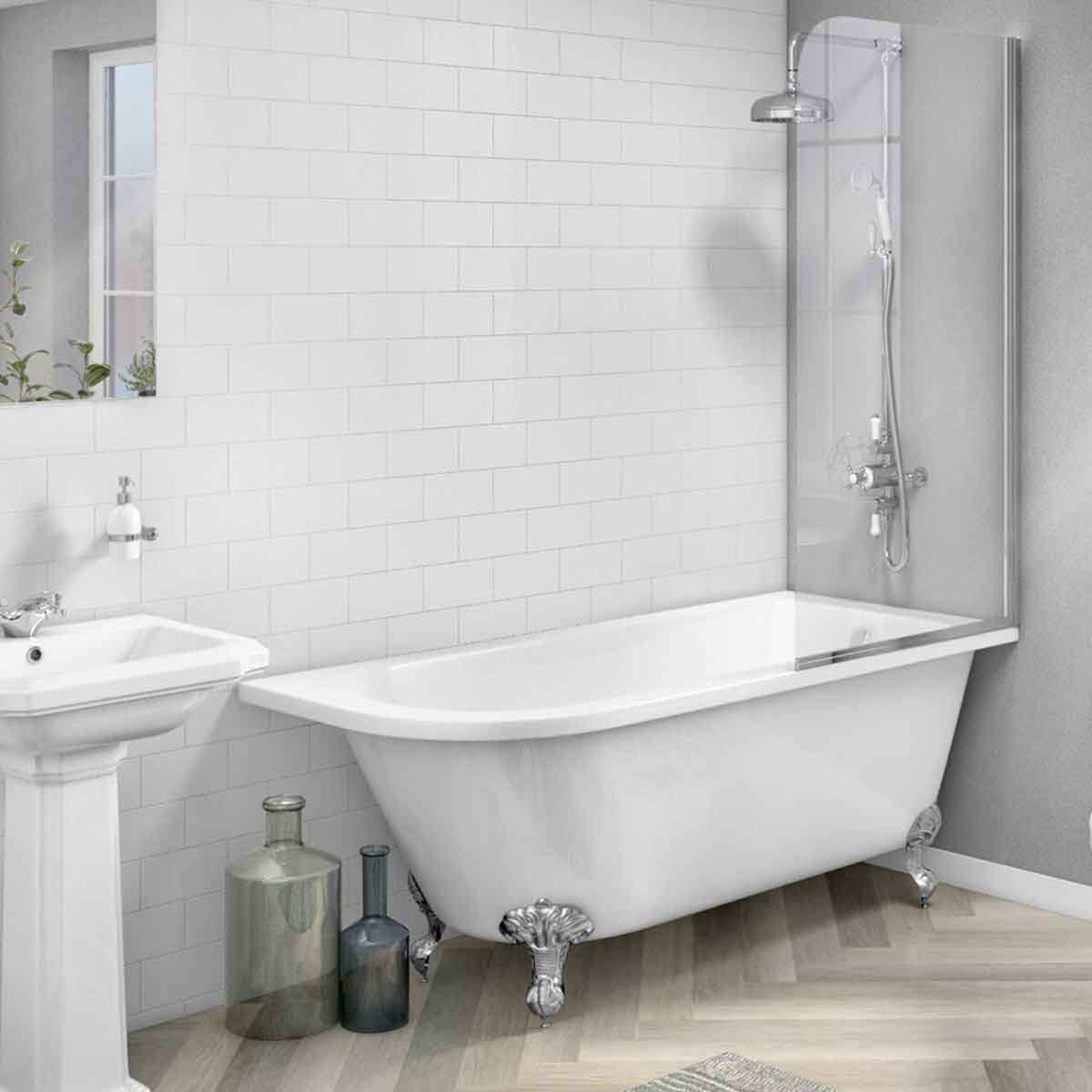 Synergy Cambridge 1685Mm Right Hand Shower Bath
