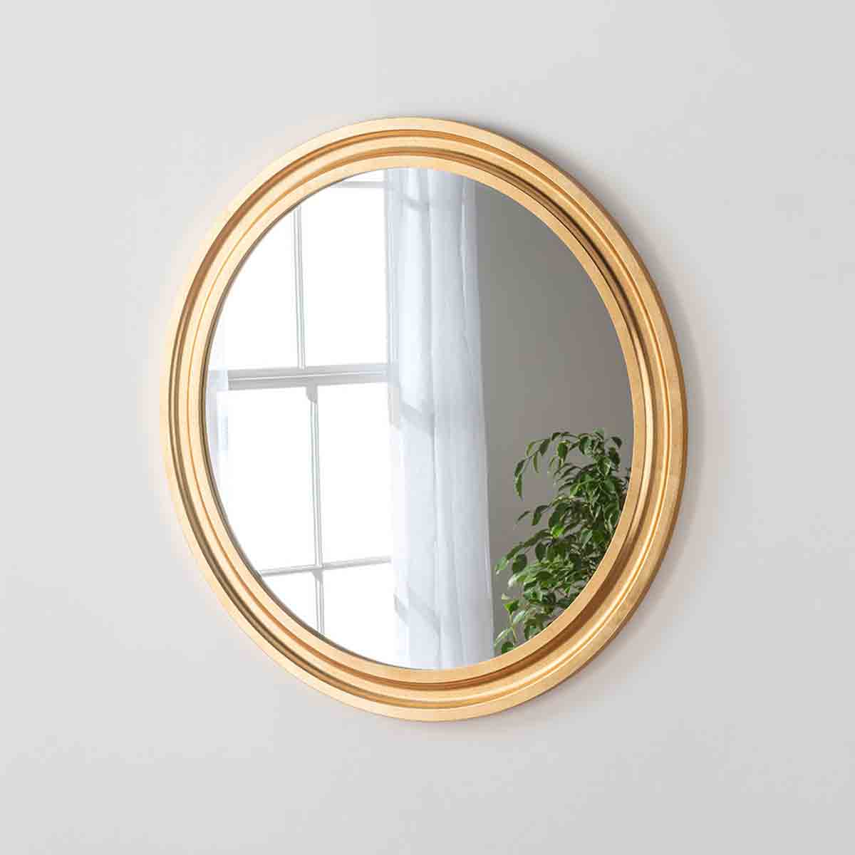 Yearn Mirrors Yearn Bohemian Round Mirror Gold 90Cm
