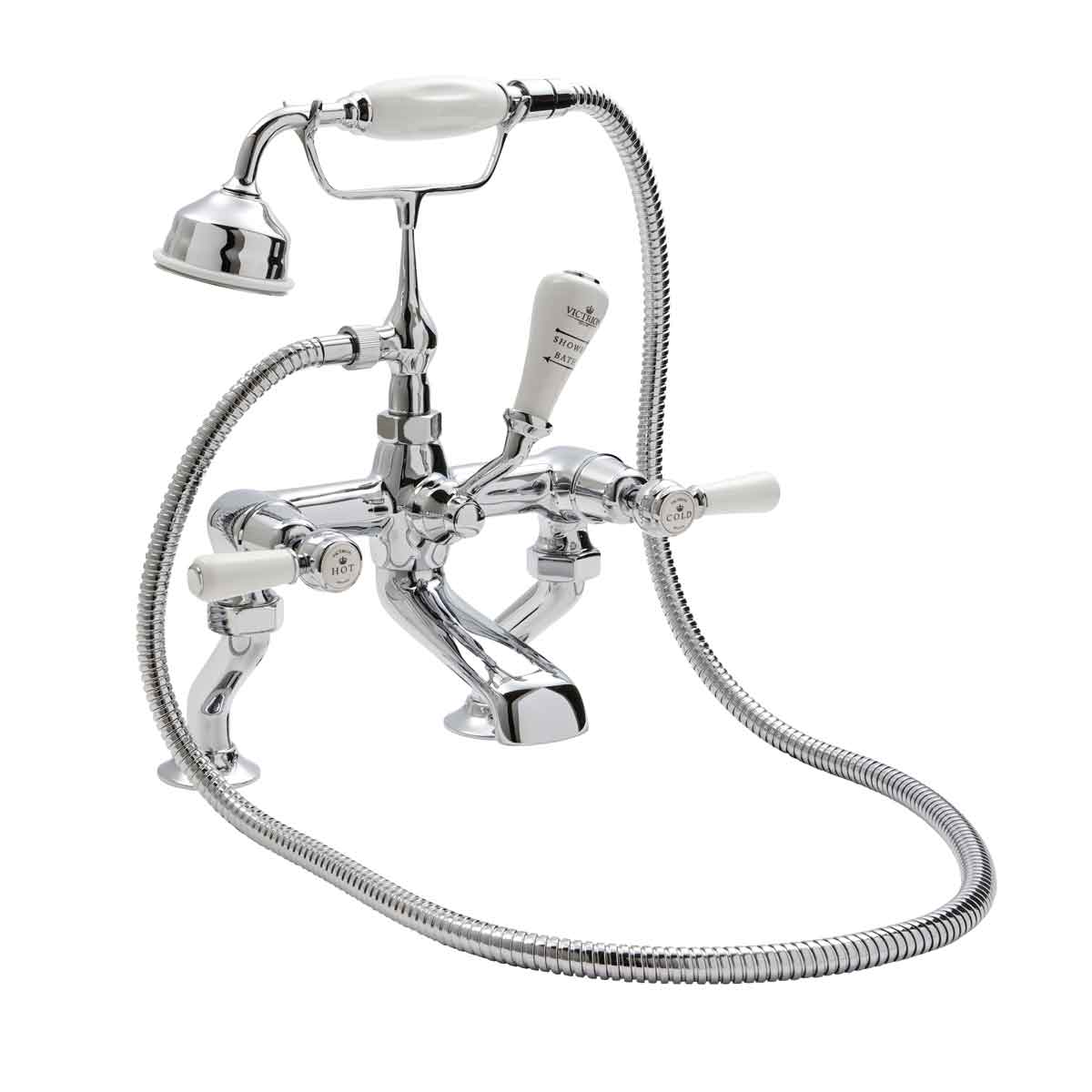 B C Designs BC Designs Victrion Lever Deck Mounted Bsm Chrome