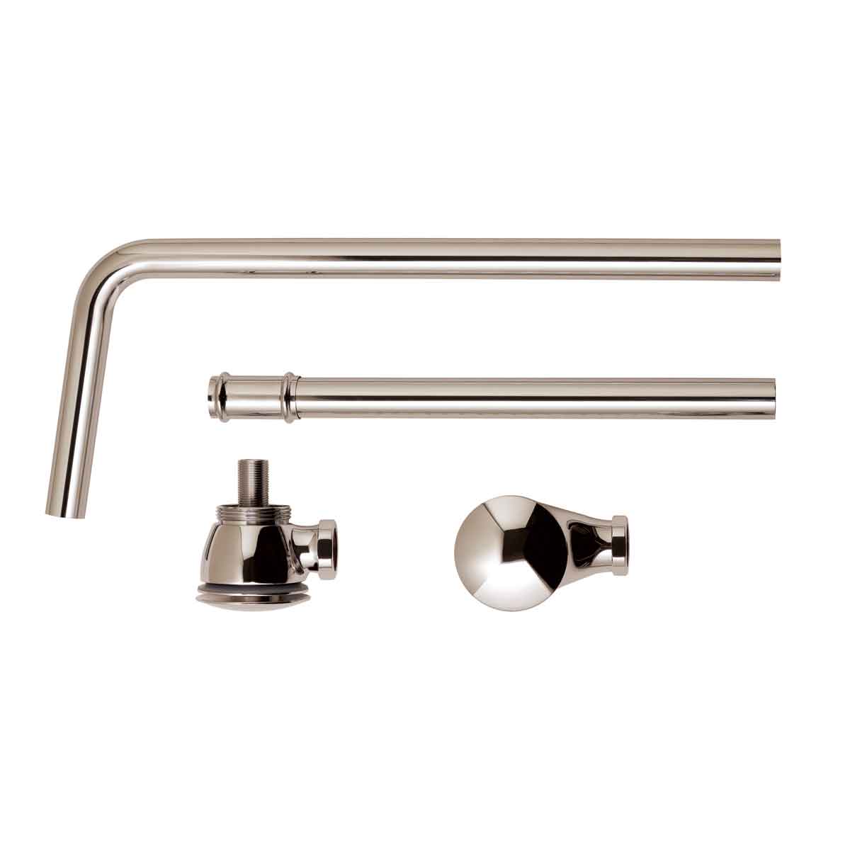 B C Designs BC Designs Push Down Exposed Bath Waste Nickel