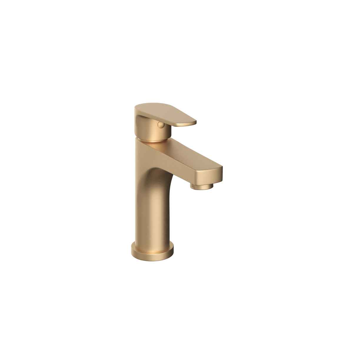 Deccado Alma Mono Basin Tap With Slotted Waste - Brushed Brass