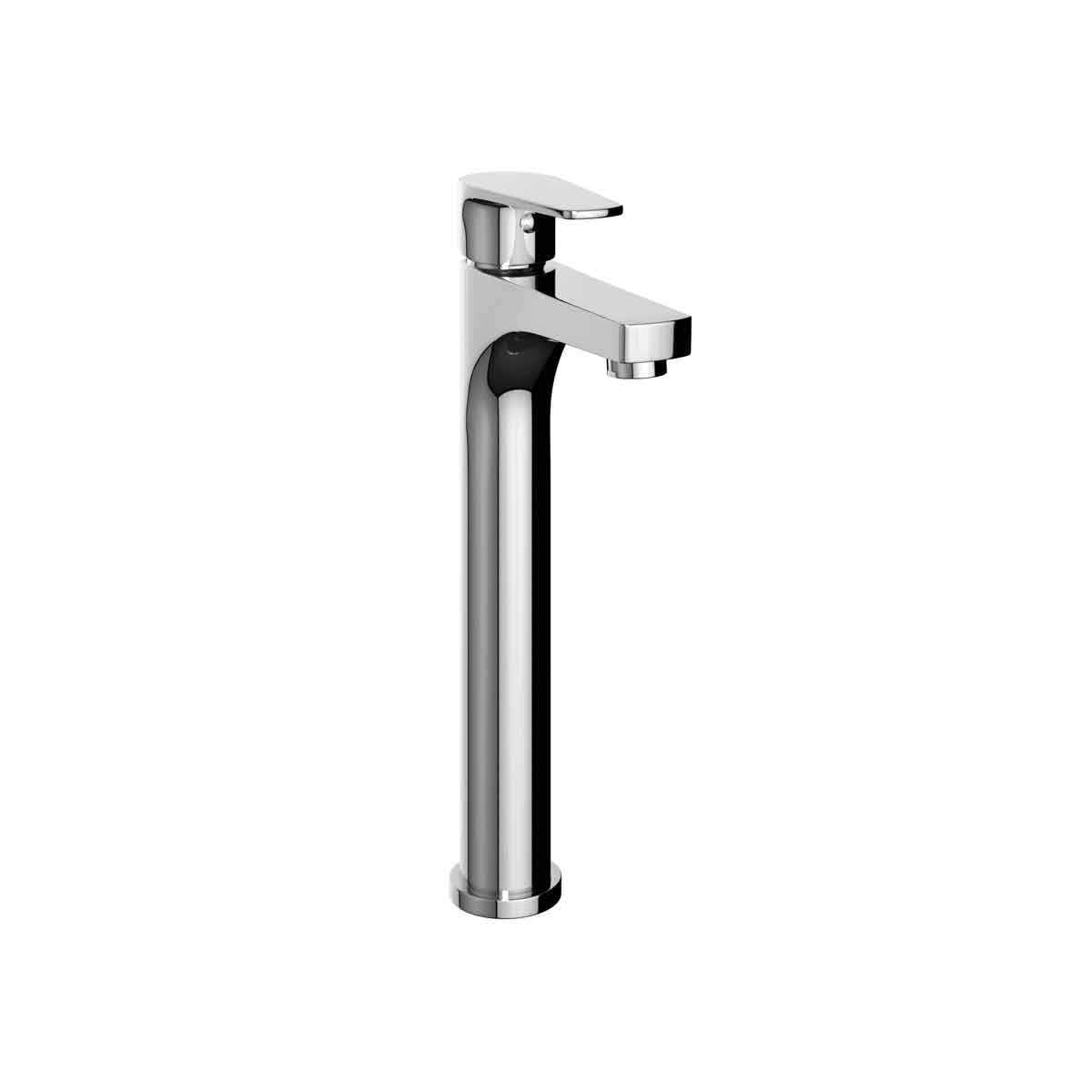 Deccado Alma Tall Mono Basin Tap With Slotted Waste - Chrome