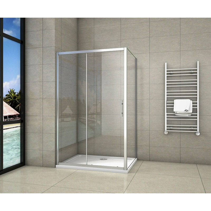 110x70x190cm aica Sliding Shower Enclosure 190cm