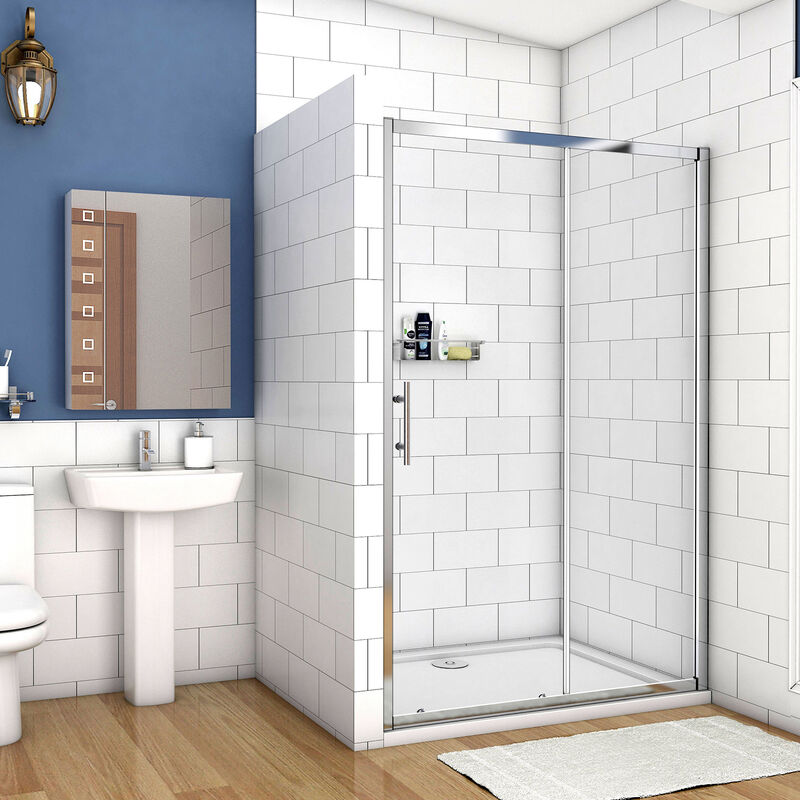 1200x1900mm,Walk In Sliding Shower Enclosure Door,1200x900x30mm shower tray