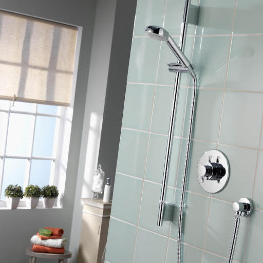 Aqualisa Aspire DL Thermostatic Mixer Shower - Concealed with Adjustable Head ASP001CA