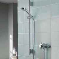 Aqualisa Aspire DL Thermostatic Mixer Shower - Exposed with Adjustable Head ASP001EA