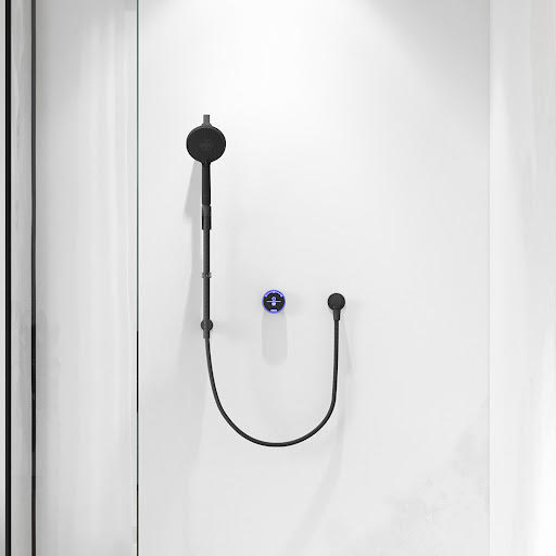 Aqualisa Smart Glo Concealed Digital Shower - Black (Gravity Pumped) GLOMB.A2.BV.22