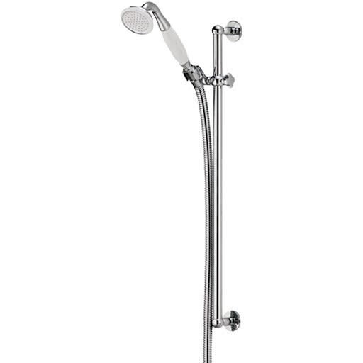 Aqualisa Aquatique Shower Riser Kit withh Adjustable Handset - Chrome 561.01