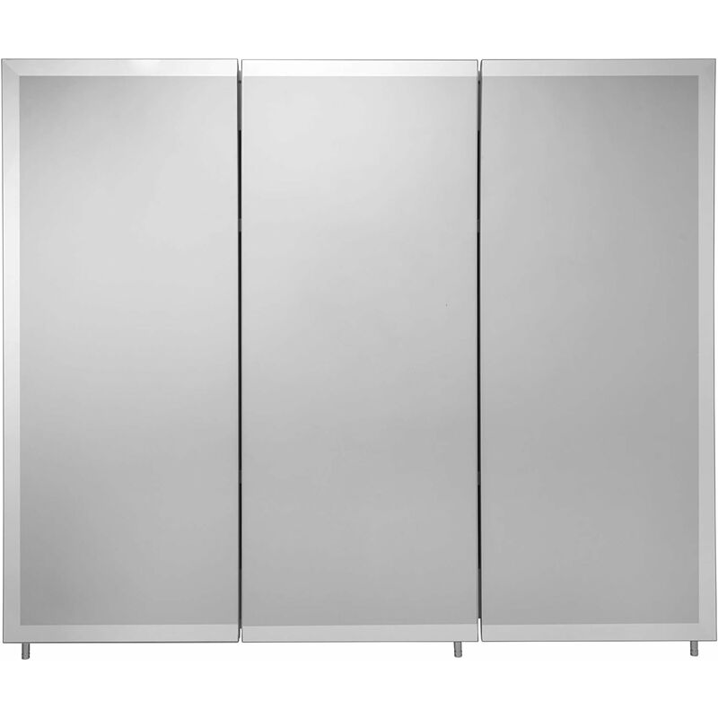 Westbourne Hang 'n' Lock White Steel Cabinet - Croydex