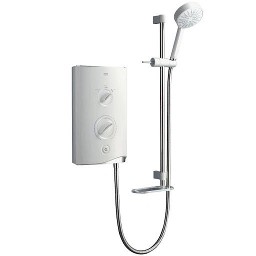 Mira Sport 10.8kW Electric Shower White & Chrome 1.1746.004