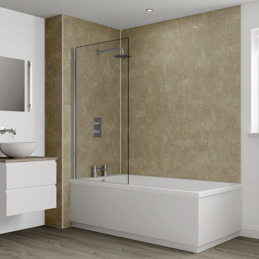 Multipanel Classic Travertine Wall Panel Unlipped 2400 x 900mm