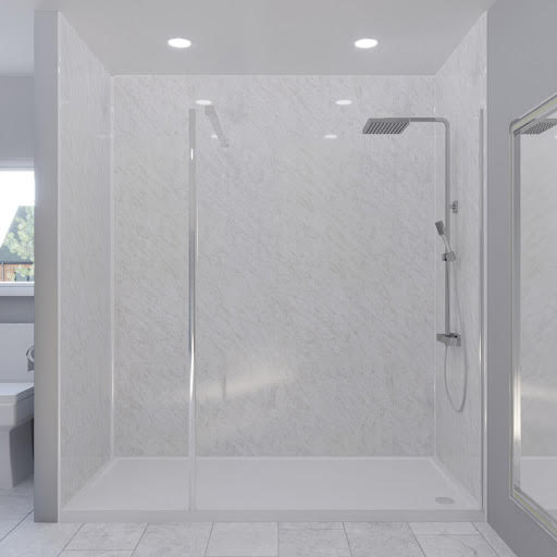 Multipanel Classic Marble Wall Panels 2400mm 3 Wall - 900, 1800 & 900mm