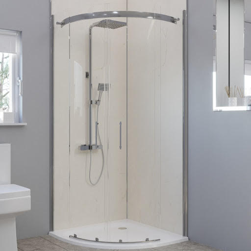 Multipanel Classic Marfil Cream Wall Panels 2400mm 2 Wall - 900 & 900mm