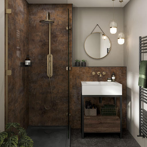 Multipanel Linda Barker Corten Elements Wall Panel Unlipped 2400 x 1200mm