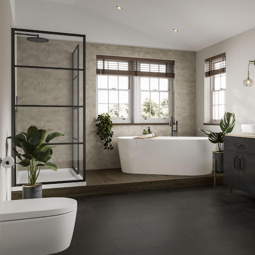 Multipanel Linda Barker Stone Elements Wall Panel Hydrolock 2400 x 1200mm