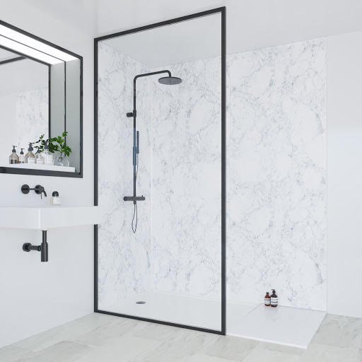 Multipanel Linda Barker Bianca Luna Wall Panels 2400mm 2 Wall - 1800 & 900mm