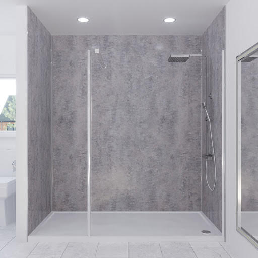 Multipanel Linda Barker Concrete Elements Wall Panels 2400mm 3 Wall - 1200, 1800 & 1200mm