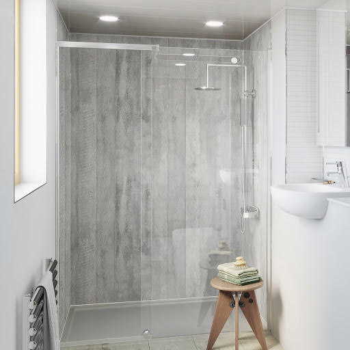 Multipanel Linda Barker Concrete Formwood Wall Panels 2400mm 3 Wall - 1200, 1800 & 1200mm