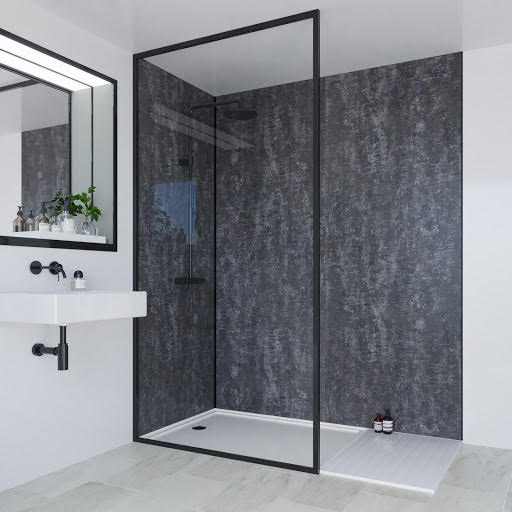 Multipanel Linda Barker Graphite Elements Wall Panels 2400mm 2 Wall - 1800 & 1200mm