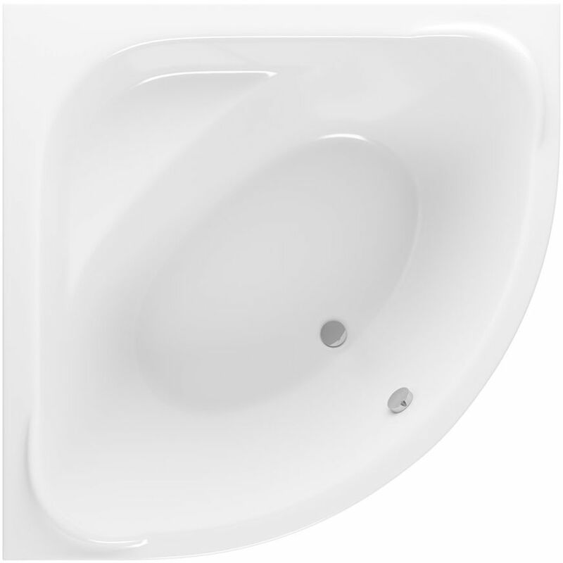Cove Double Ended Corner Bath Only 1350mm x 1350mm - 0 Tap Hole - Signature