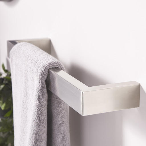 Towelrads Elcot Electric Heated Towel Rail 3 Pack - Brushed Stainless Steel 450 x 100mm