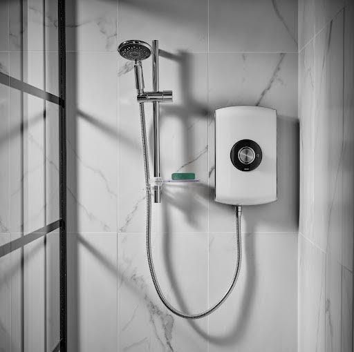 Triton Amore 9.5kW Electric Shower - Gloss White ASPAMO9GSWHT