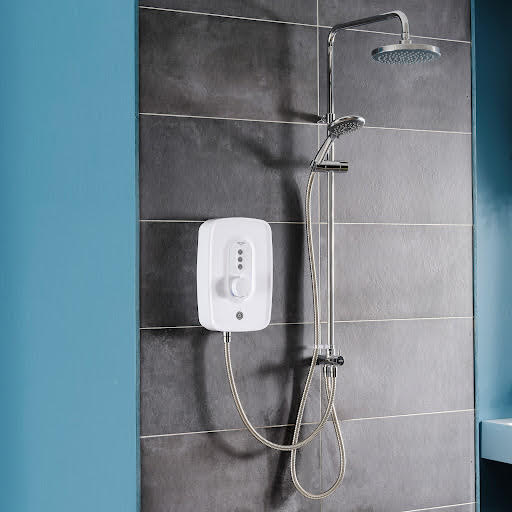 Triton Danzi DuElec Electric Shower White 10.5kW