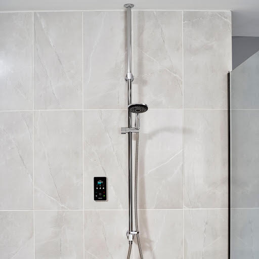 Triton ENVi® 9.0kW Ceiling Fed Thermostatic Electric Shower - Silver
