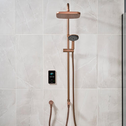 Triton ENVi® DuElec® 9.0kW Dual Thermostatic Electric Shower - Copper