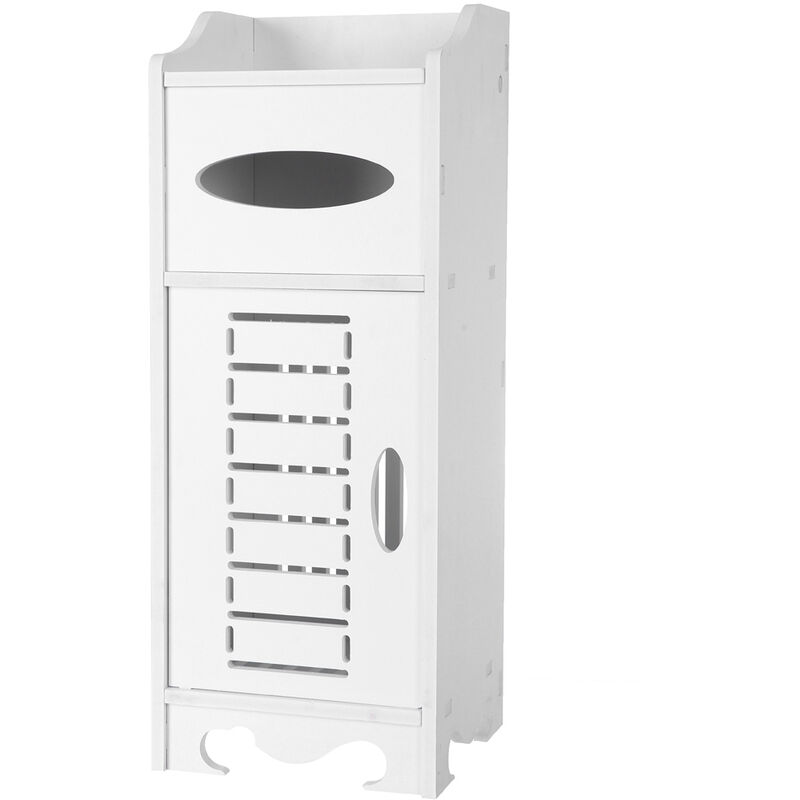 Wooden Bathroom Cabinet Shelf Cupboard Bedroom Storage Unit