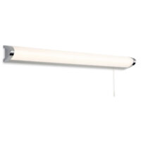 Amari 1 Light 14W Switched Bathroom Over Mirror Wall Light Chrome IP44