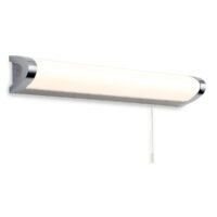 Amari 1 Light 8W Switched Bathroom Over Mirror Wall Light Chrome IP44