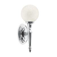 Dryden 1 Light Bathroom Wall Light Polished Chrome IP44, G9