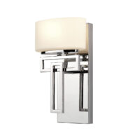 Lanza 1 Light Bathroom Wall Light Polished Chrome IP44, G9