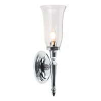 Dryden 1 Light Bathroom Wall Light Polished Chrome IP44, G9