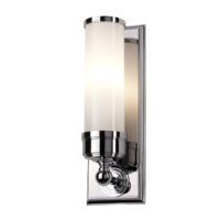 Worcester 1 Light Bathroom Wall Light Polished Chrome IP44, G9