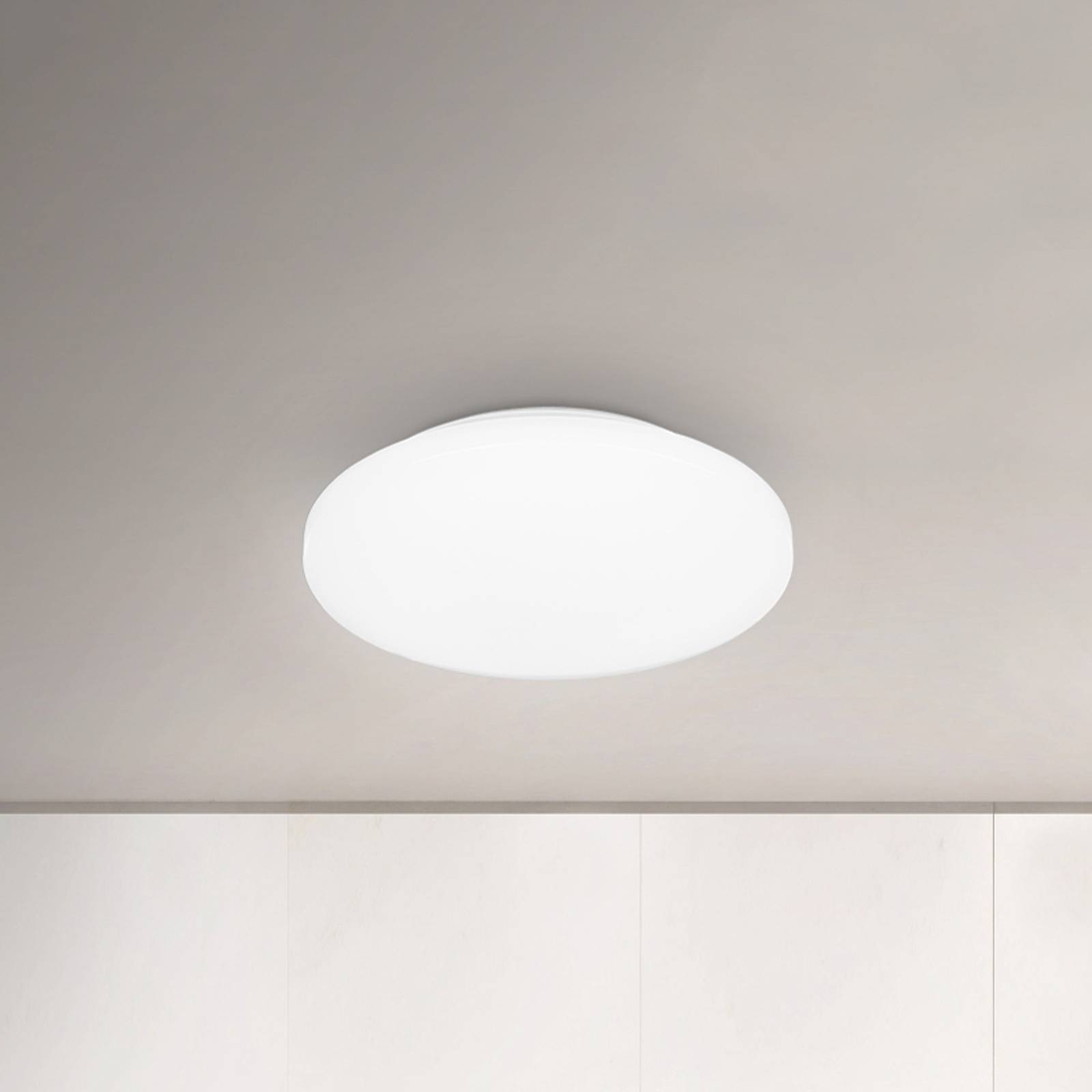 Briloner LED bathroom ceiling light Case IP44 3,000K Ø 28cm