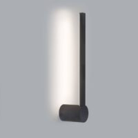 Forlight LED bathroom wall lamp Passeggio Nova, 40 cm, black